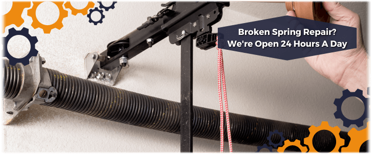 Broken Garage Door Spring Cornelius OR